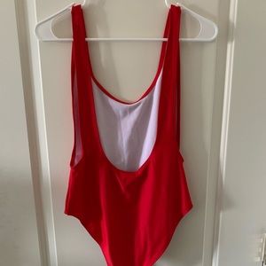 Red bathing suit Missguided Bathing Suit NEW!
